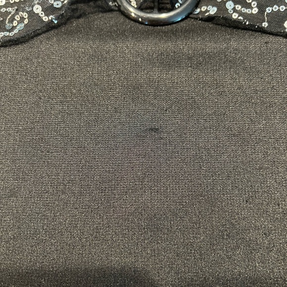 Girls black sequin top - Picture 4 of 5